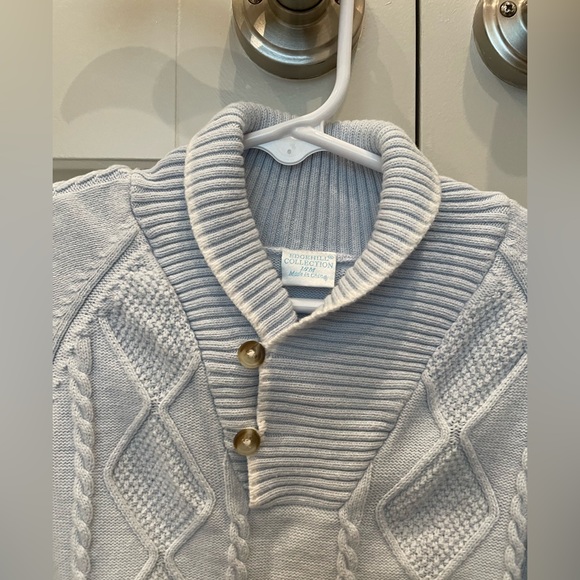 Blue Sweater One Piece - Picture 3 of 5